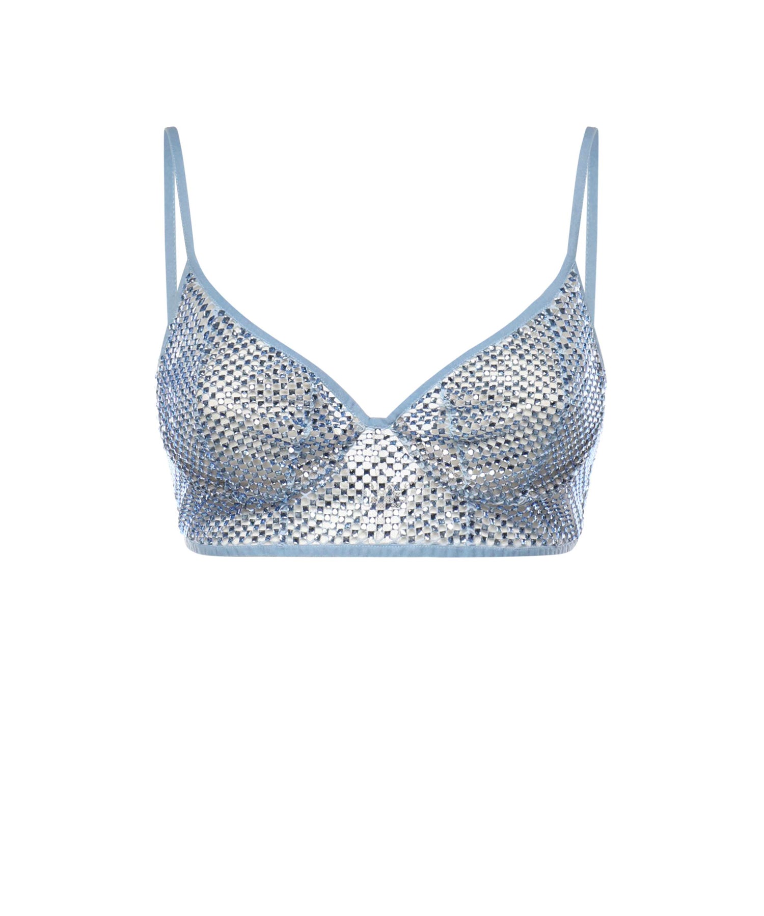 Top in rete con strass 80AAM629 J0299225 GENNY 