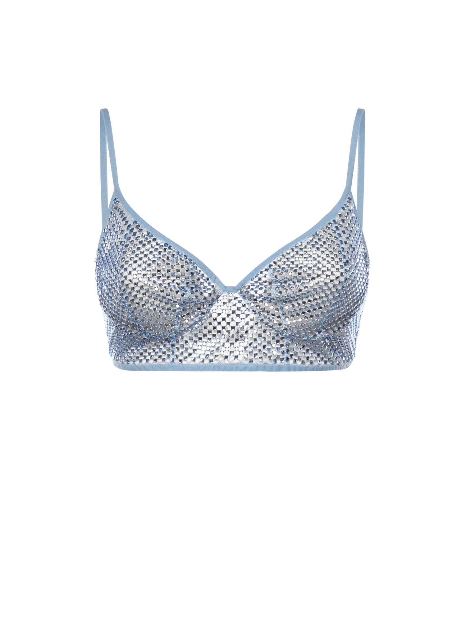 Top in rete con strass 80AAM629 J0299225 GENNY 