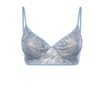 Top in rete con strass 80AAM629 J0299225 GENNY 