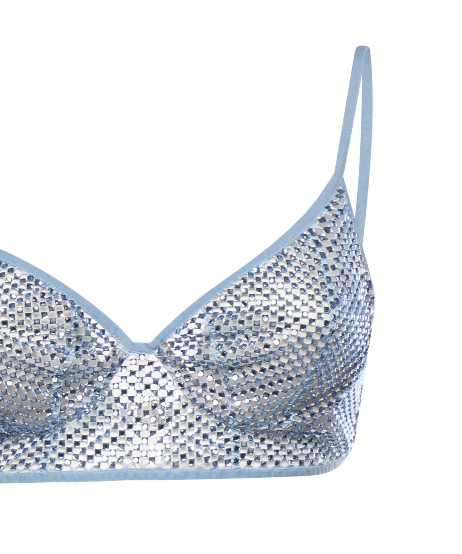 Top in rete con strass 80AAM629 J0299225 GENNY 