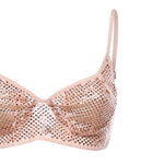 Top in rete con strass 80AAM629 J0299439 GENNY 