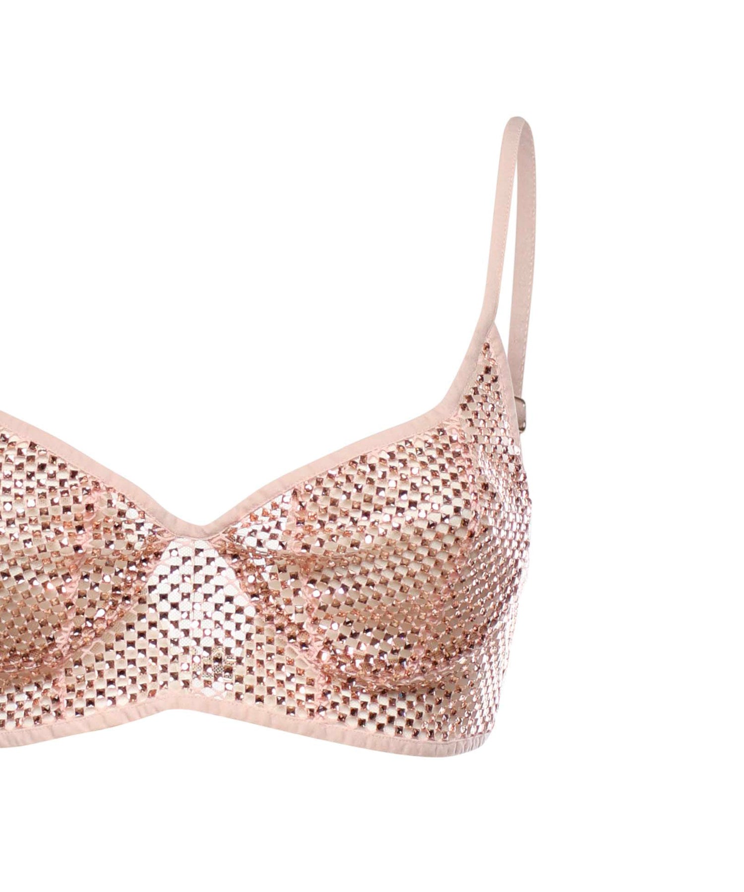 Top in rete con strass 80AAM629 J0299439 GENNY 