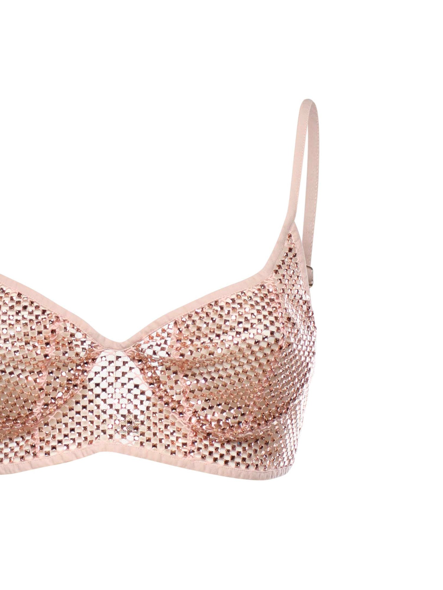 Top in rete con strass 80AAM629 J0299439 GENNY 