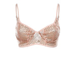 Top in rete con strass 80AAM629 J0299439 GENNY 