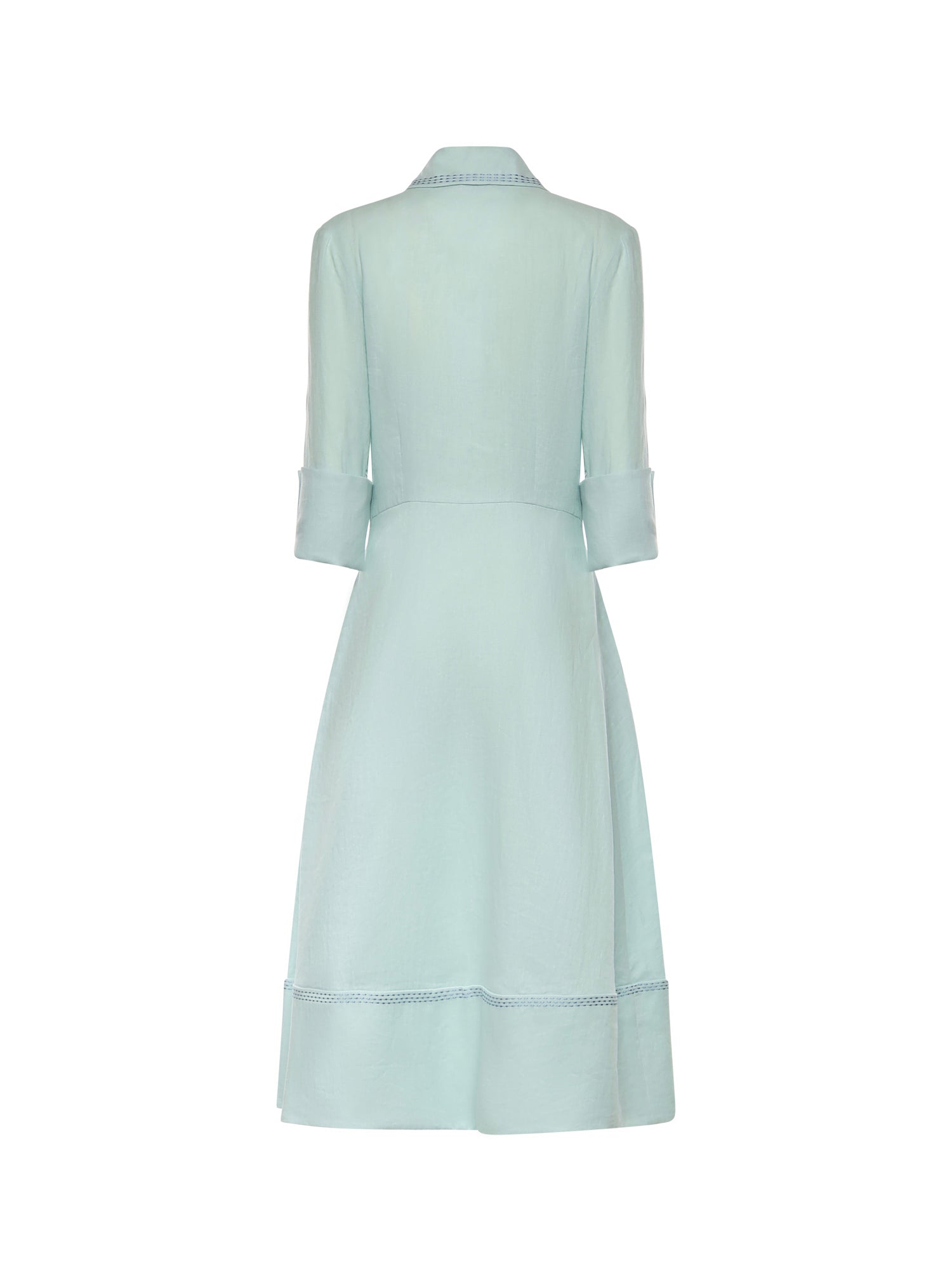 Abito midi in lino 80AAO42E N0750189 GENNY 