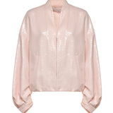 Bomber in tweed di paillettes 80AAS968 N0729439 GENNY 