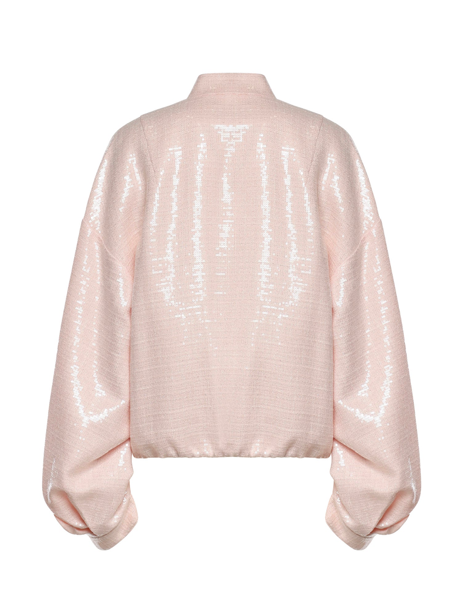 Bomber in tweed di paillettes 80AAS968 N0729439 GENNY 