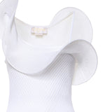 Abito in maglia con volant 80AJF896 CMX70003 GENNY 