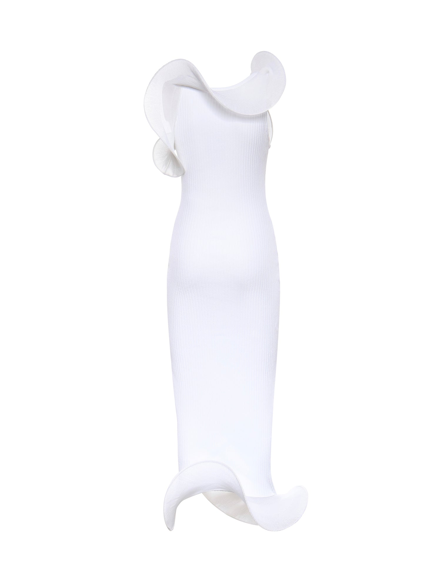 Abito in maglia con volant 80AJF896 CMX70003 GENNY 