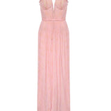 Abito in pizzo con ruches sullo scollo 80AJO490 N0789495 GENNY 