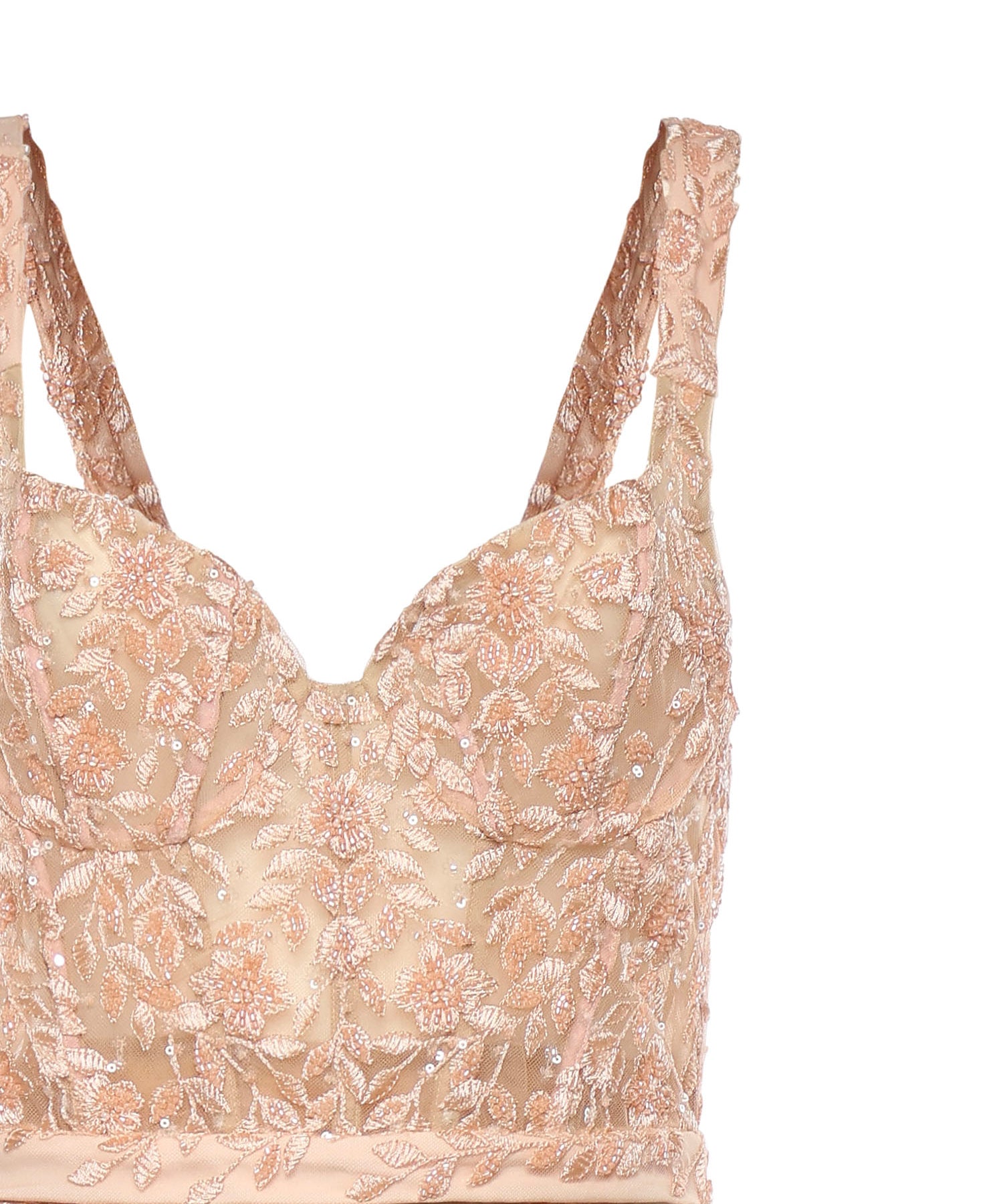 Abito in tulle ricamato 80AJO4M7 NR027586 GENNY 