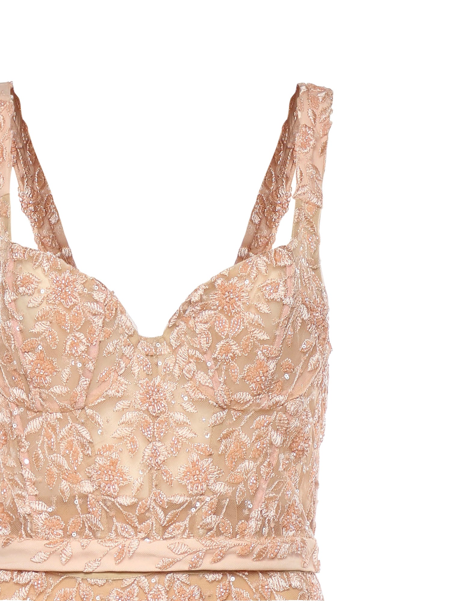 Abito in tulle ricamato 80AJO4M7 NR027586 GENNY 