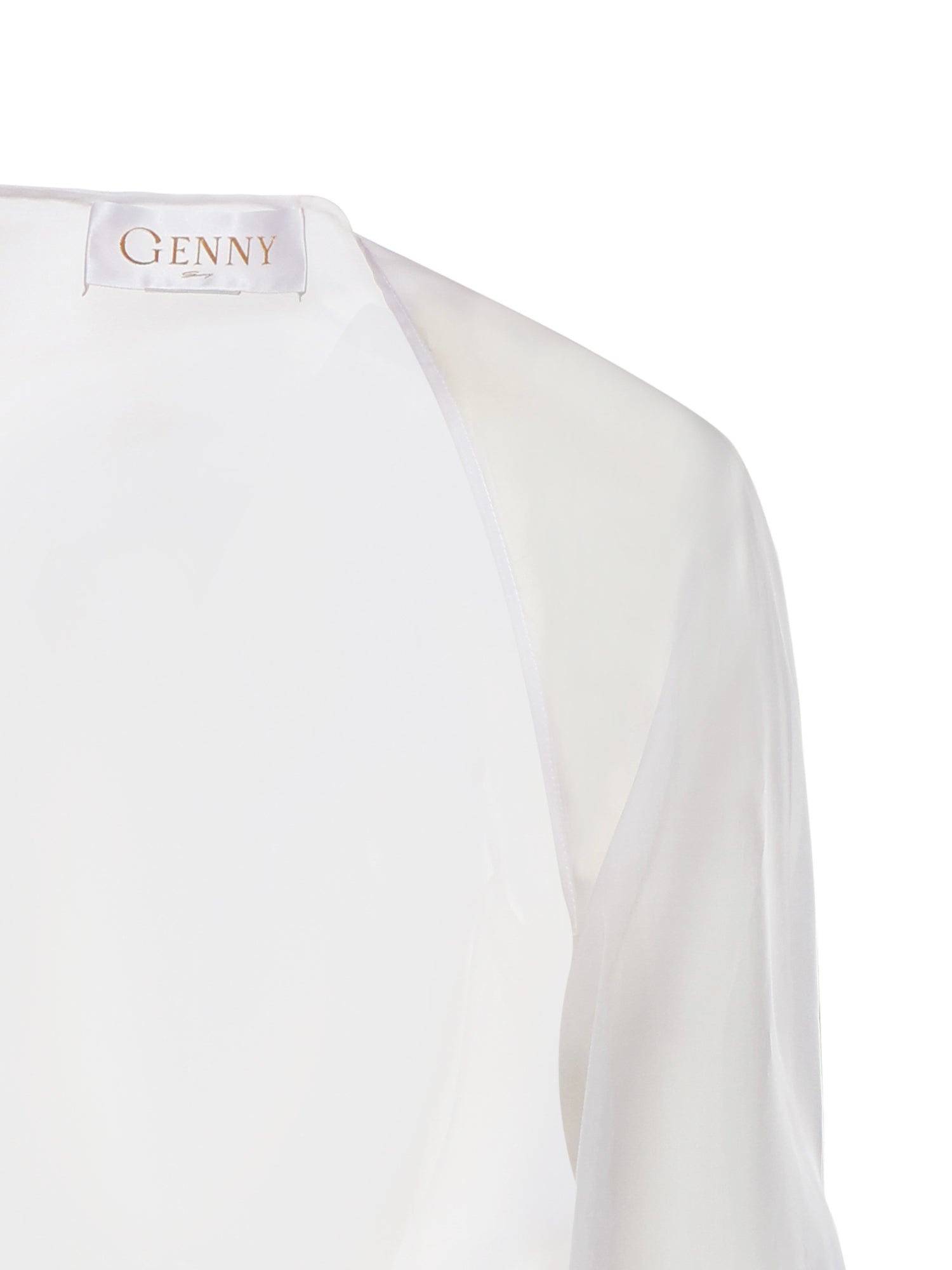 Coprispalle in organza di seta 80AJQ52A N0193003 GENNY 