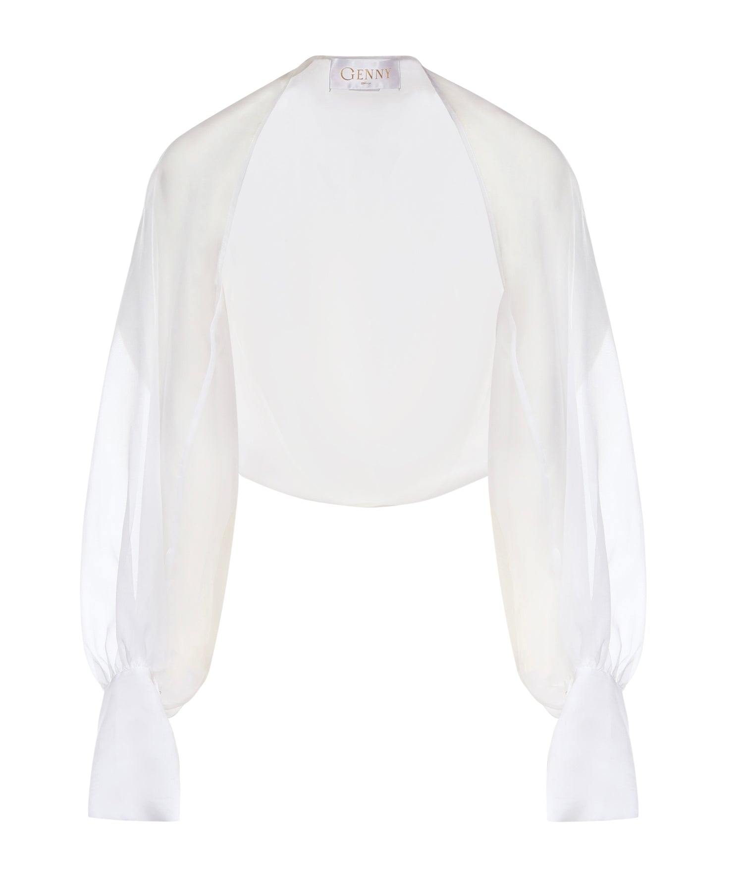 Coprispalle in organza di seta 80AJQ52A N0193003 GENNY 