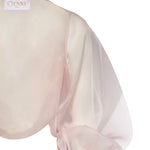 Coprispalle in organza di seta 80AJQ52A N0193439 GENNY 