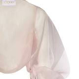 Coprispalle in organza di seta 80AJQ52A N0193439 GENNY 