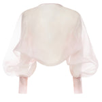 Coprispalle in organza di seta 80AJQ52A N0193439 GENNY 