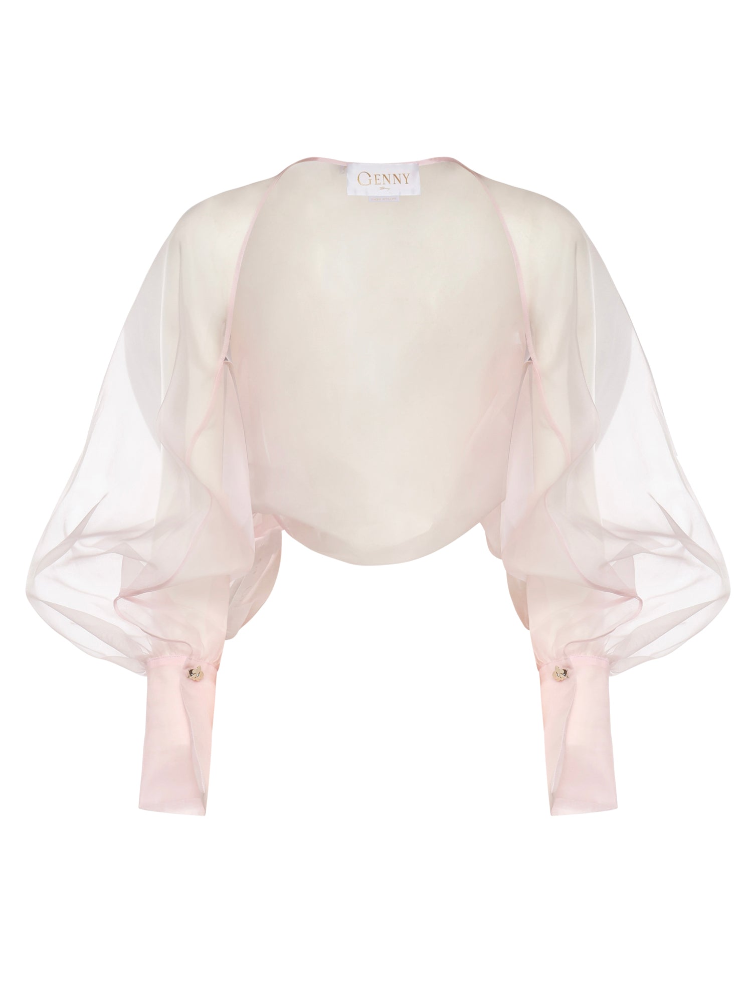 Coprispalle in organza di seta 80AJQ52A N0193439 GENNY 