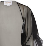 Coprispalle in organza di seta 80AJQ52A N0193899 GENNY 