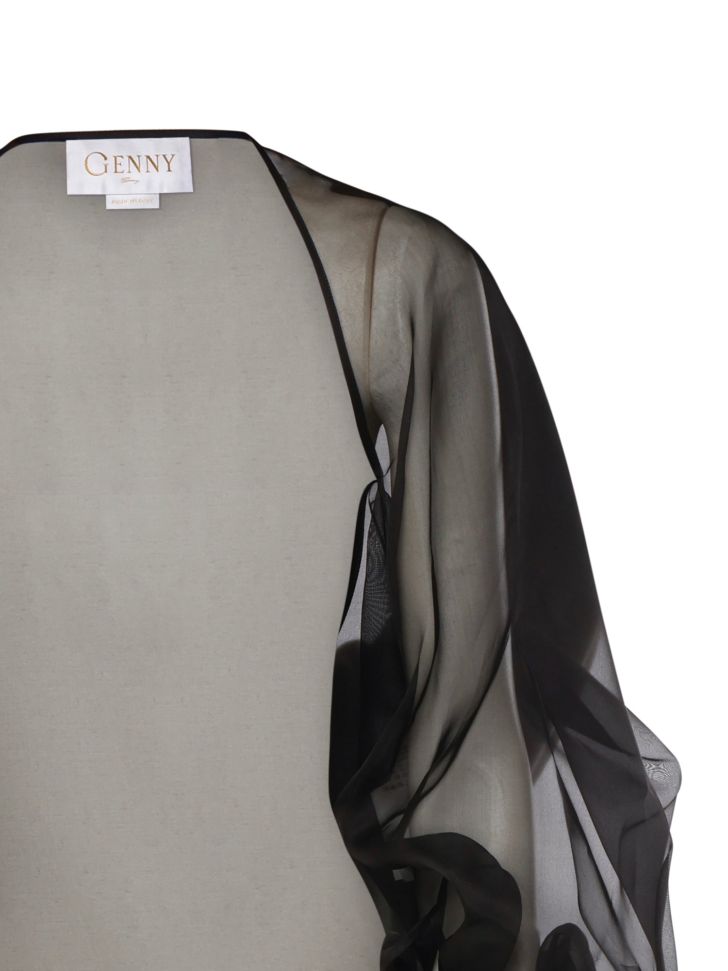 Coprispalle in organza di seta 80AJQ52A N0193899 GENNY 