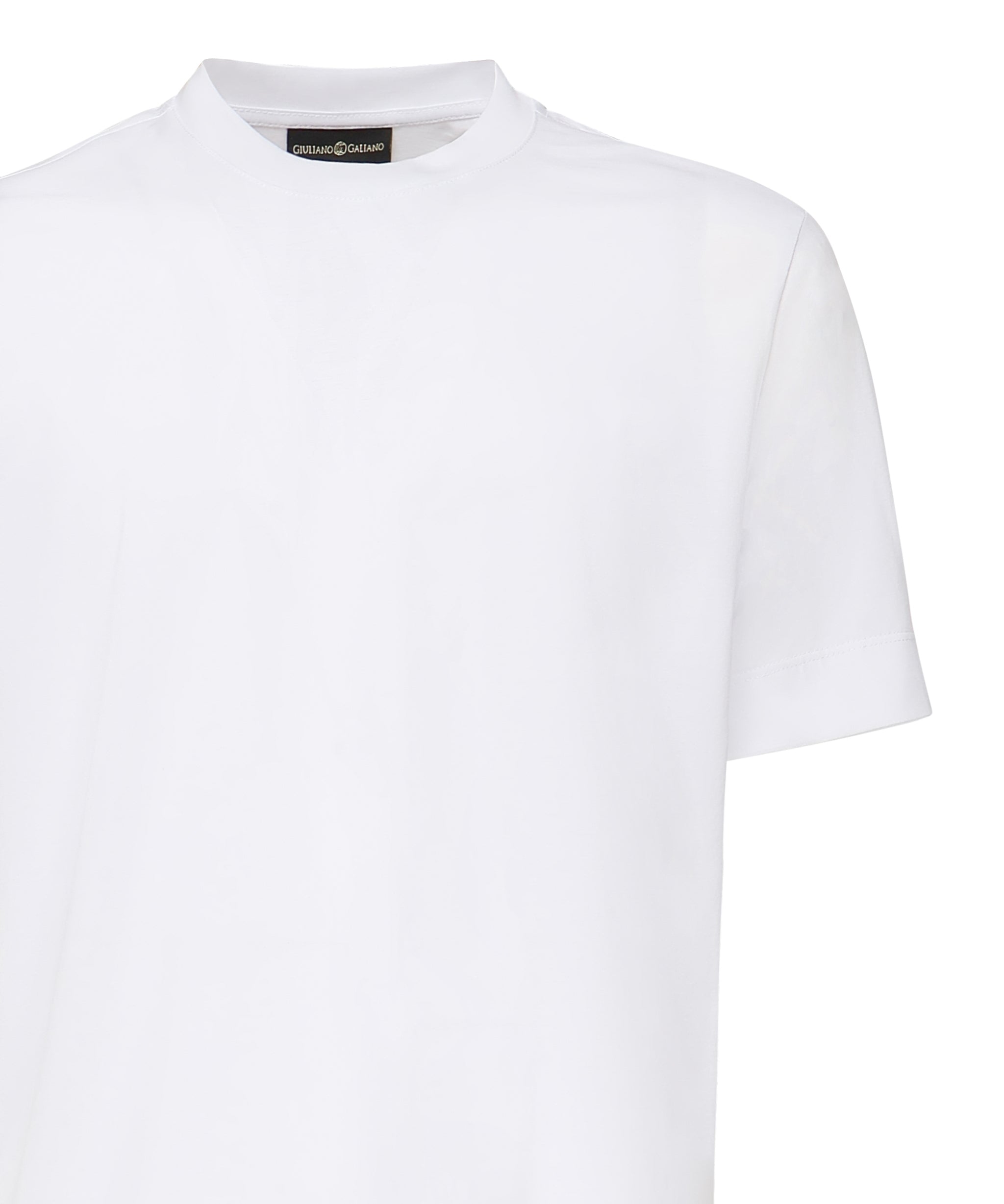 T-shirt Aigue in cotone AIGUE -BIANCO GIULIANO GALIANO 