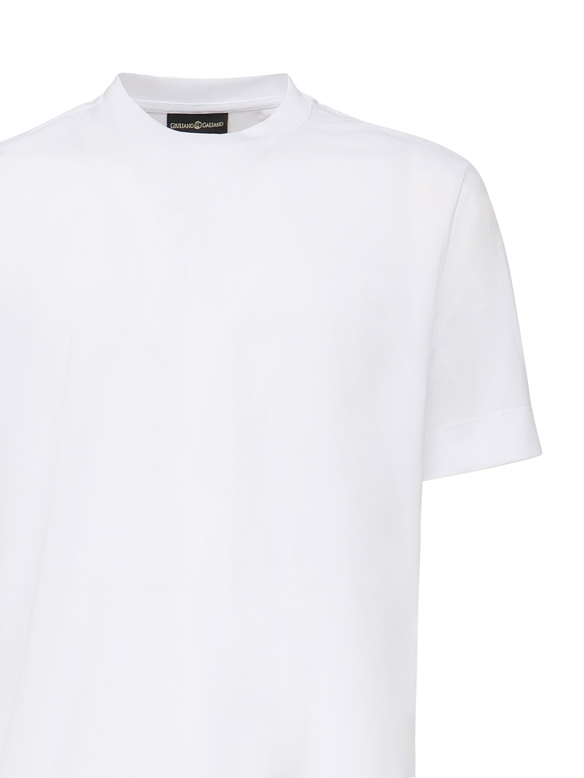 T-shirt Aigue in cotone AIGUE -BIANCO GIULIANO GALIANO 