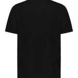 T-shirt Aigue in cotone AIGUE NERO GIULIANO GALIANO 