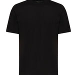 T-shirt Aigue in cotone AIGUE NERO GIULIANO GALIANO 