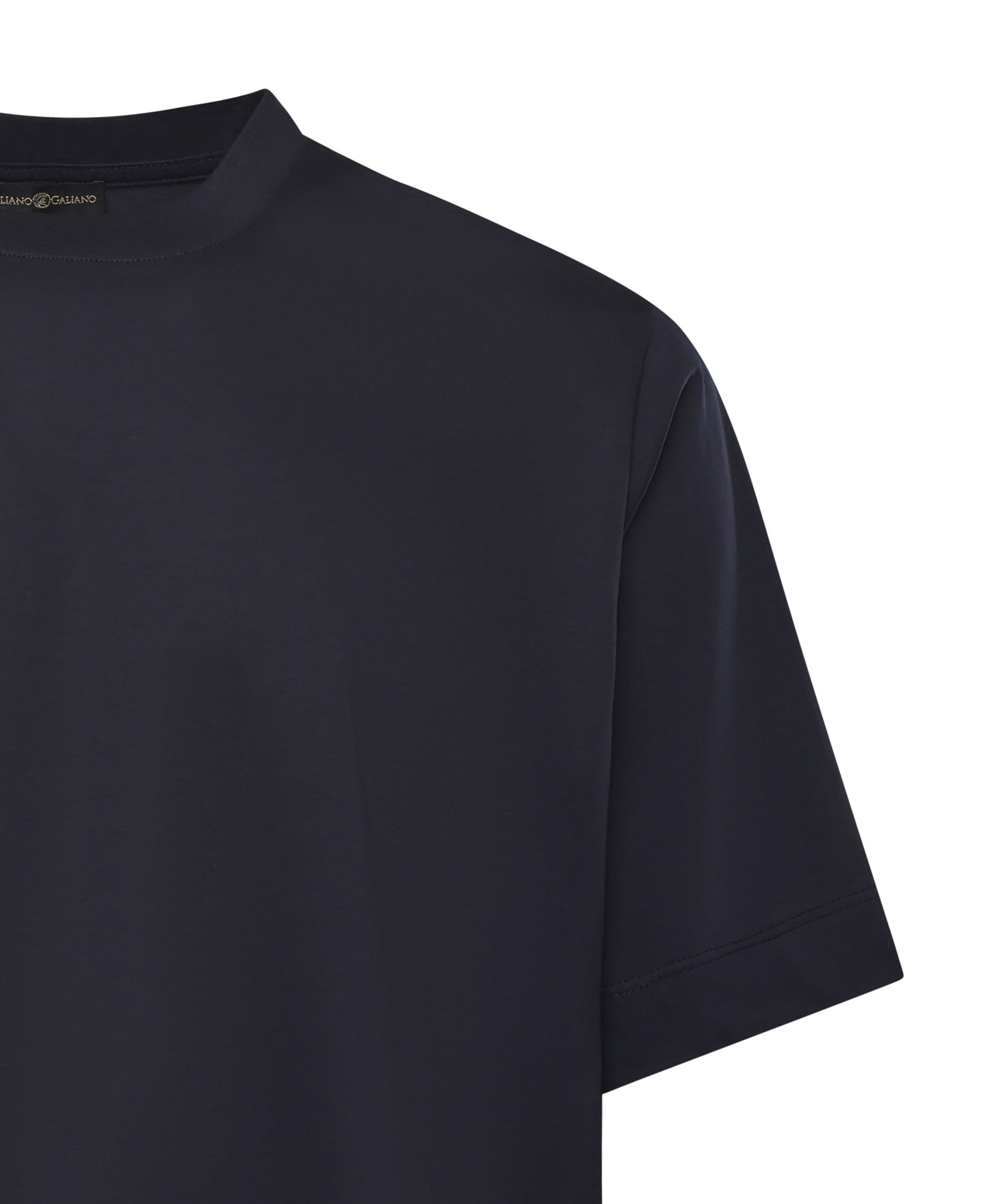 T-shirt Aigue in cotone AIGUE BLU GIULIANO GALIANO 