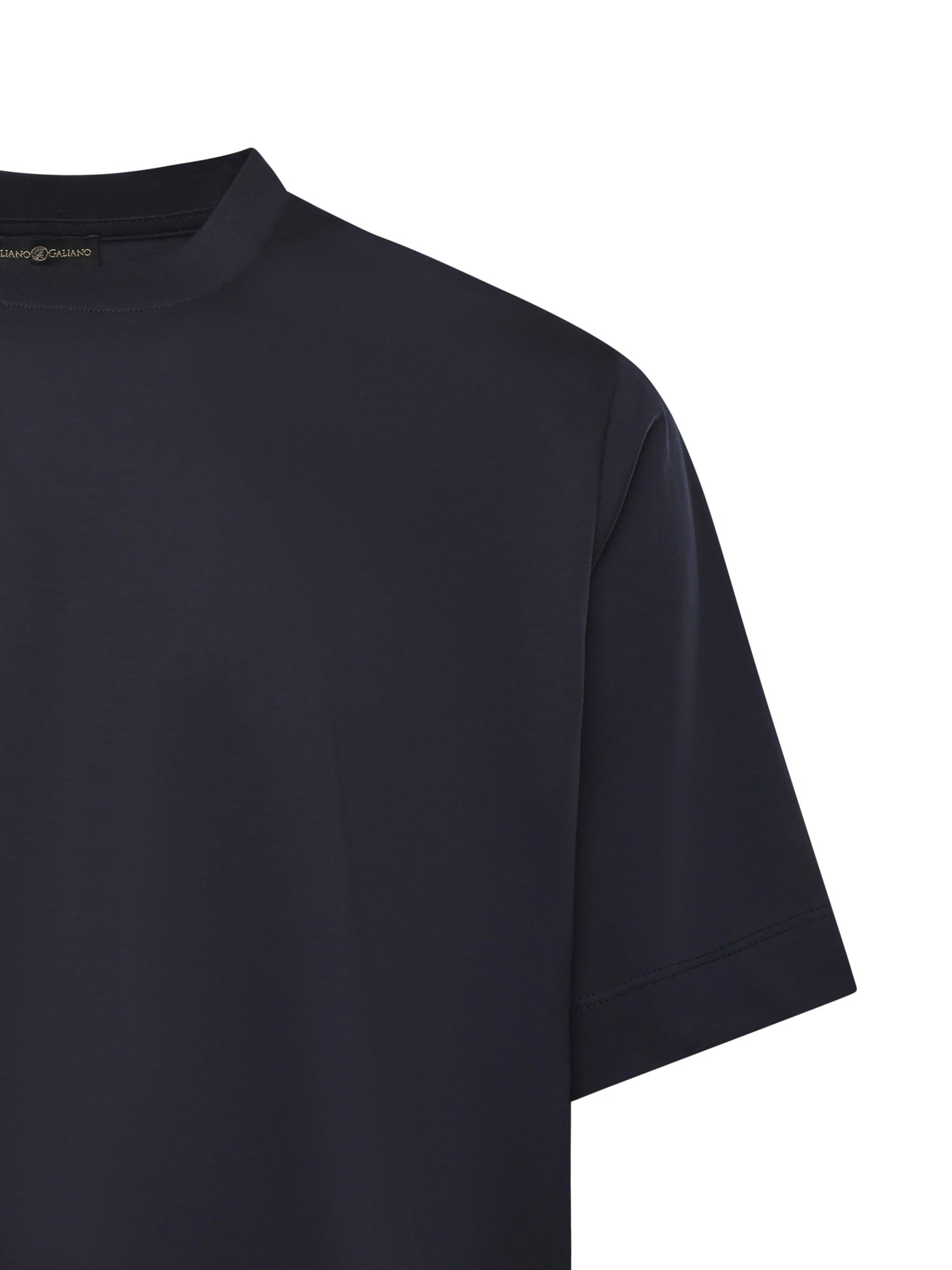 T-shirt Aigue in cotone AIGUE BLU GIULIANO GALIANO 