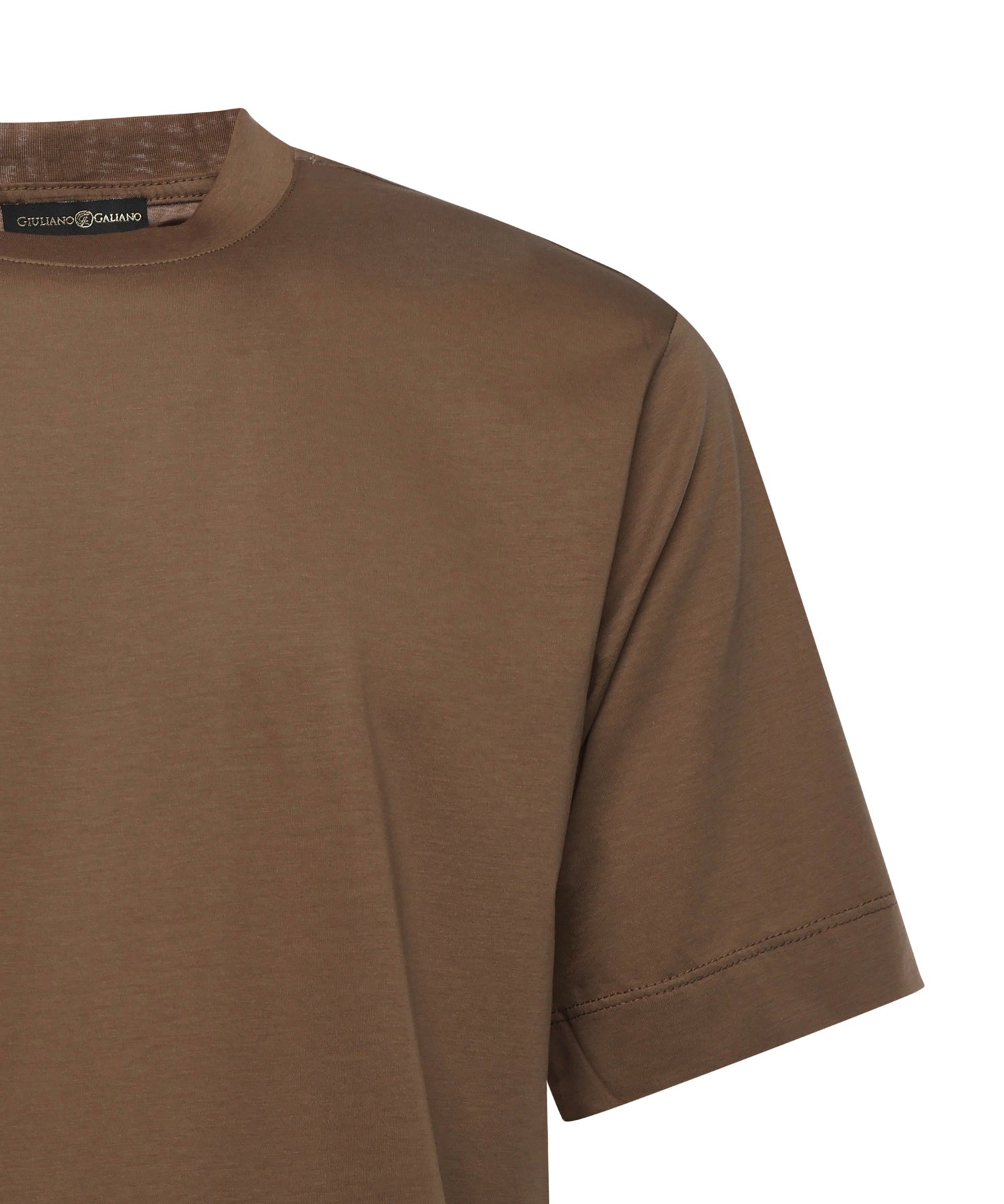 T-shirt Aigue in cotone AIGUE MUD GIULIANO GALIANO 