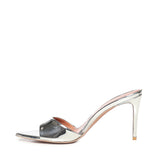 Mule Alixia in pelle specchiata ALIXIA SPECCHIOARGENTO GIULIANO GALIANO 