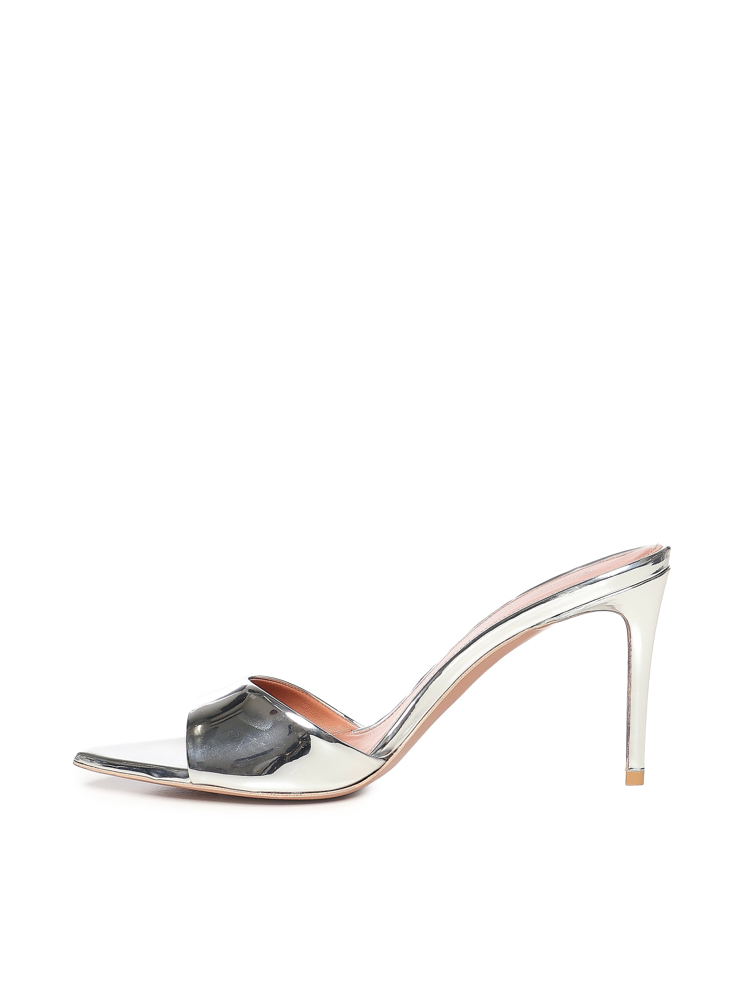 Mule Alixia in pelle specchiata ALIXIA SPECCHIOARGENTO GIULIANO GALIANO 