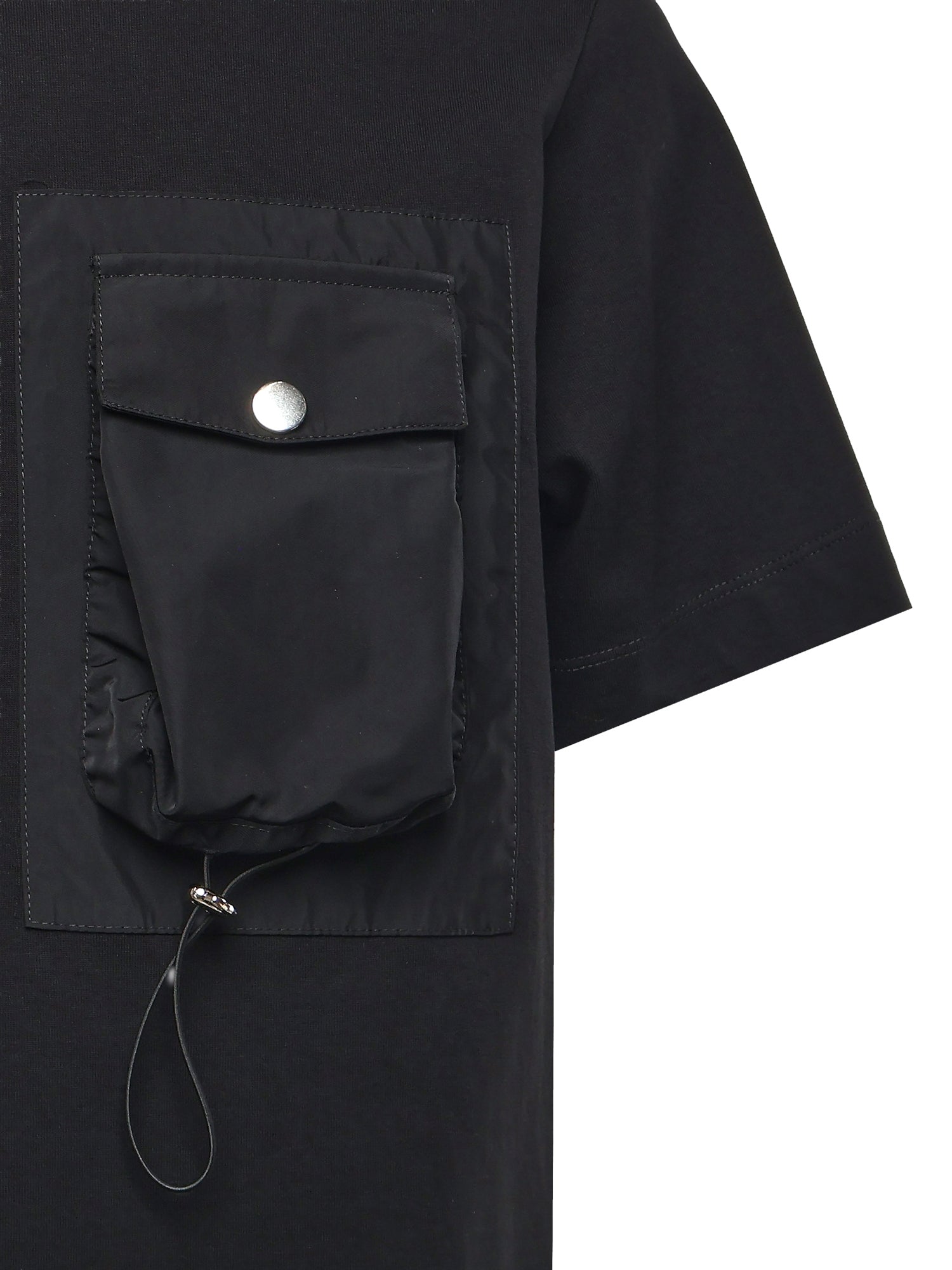 T-shirt in cotone BULL NERO GIULIANO GALIANO 