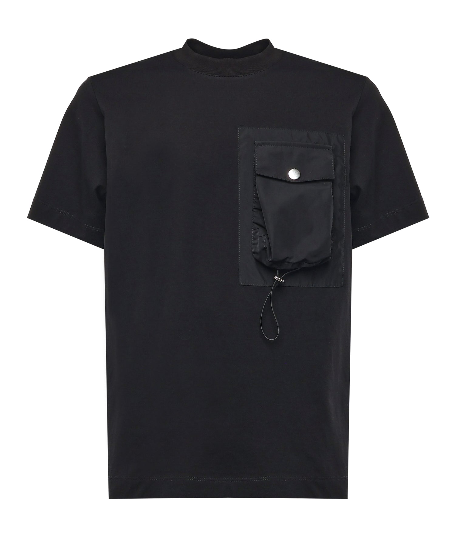 T-shirt in cotone BULL NERO GIULIANO GALIANO 