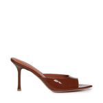 Mule Connie in vernice CONNIE VERNICEBROWN GIULIANO GALIANO 