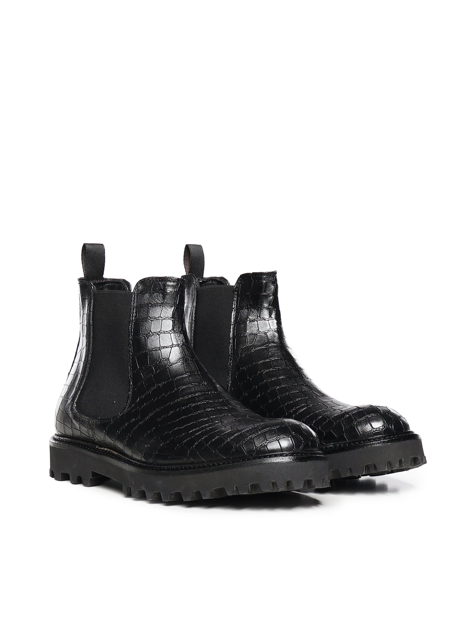 Stivaletto Don in pelle DON VITELLOBLACK GIULIANO GALIANO 