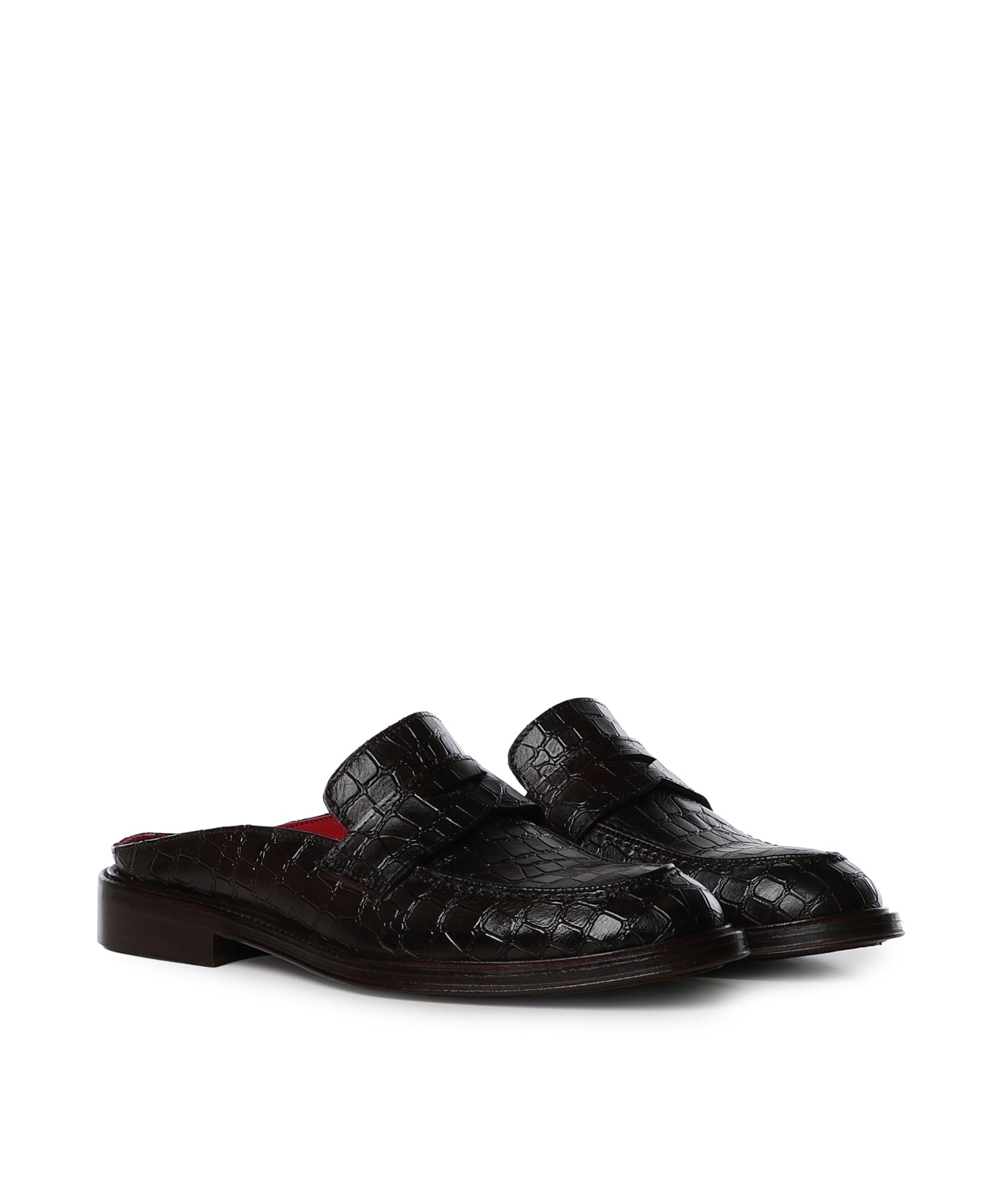 Mules in pelle ELLIS COCCOT.MORO GIULIANO GALIANO 