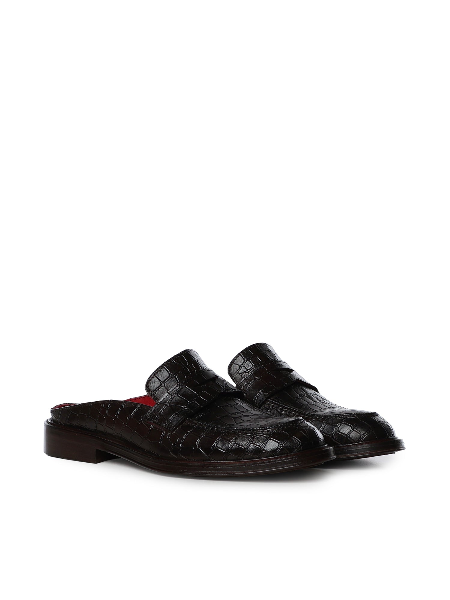 Mules in pelle ELLIS COCCOT.MORO GIULIANO GALIANO 