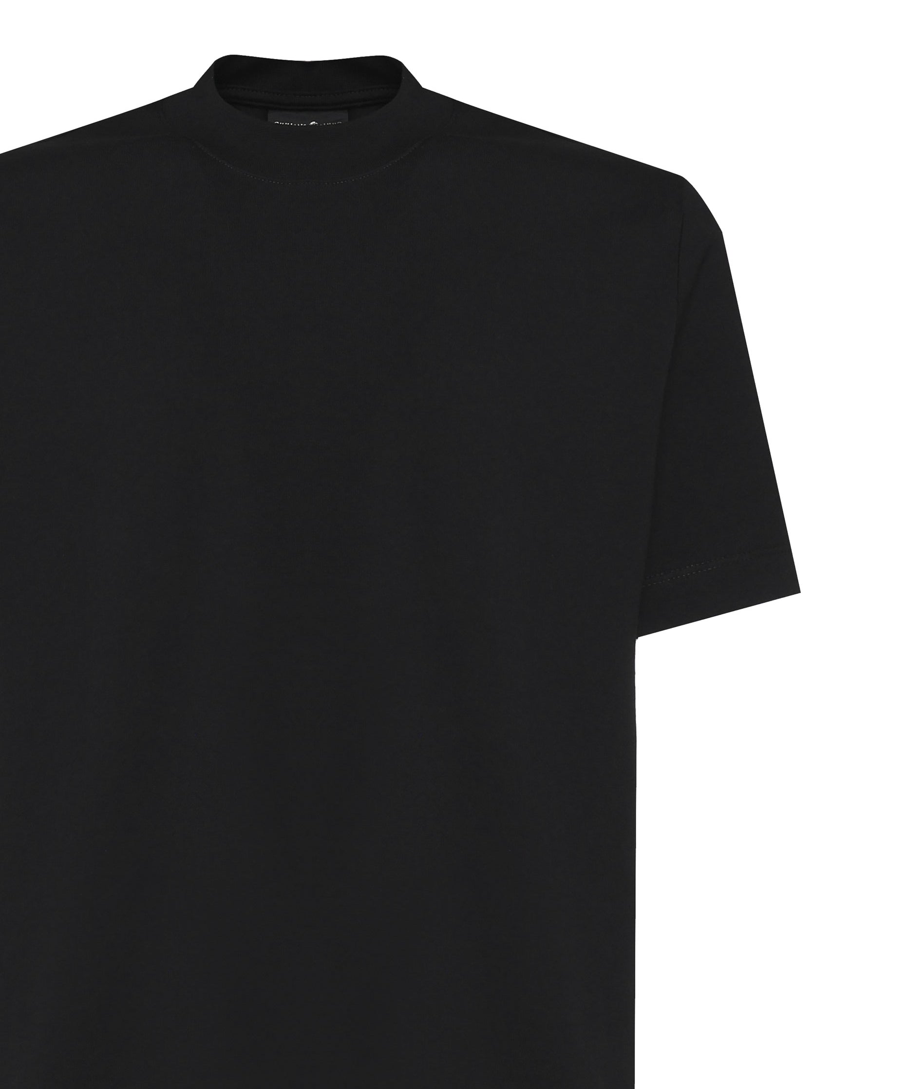 T-shirt Fuego in cotone FUEGO NERO GIULIANO GALIANO 