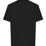 T-shirt Fuego in cotone FUEGO NERO GIULIANO GALIANO 