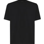 T-shirt Fuego in cotone FUEGO NERO GIULIANO GALIANO 