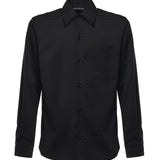 Camicia in misto cotone GABRY NERO GIULIANO GALIANO 