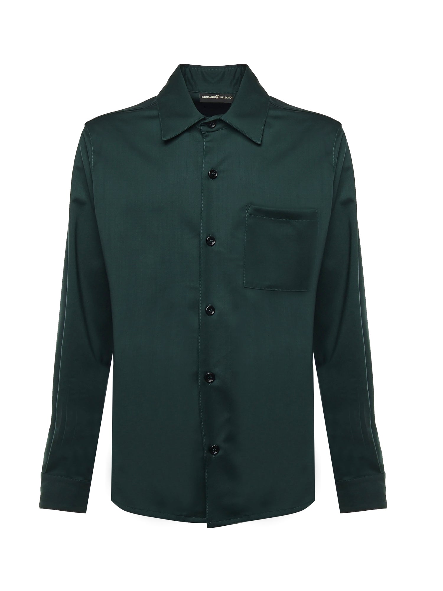 Camicia in misto cotone GABRY VERDE GIULIANO GALIANO 