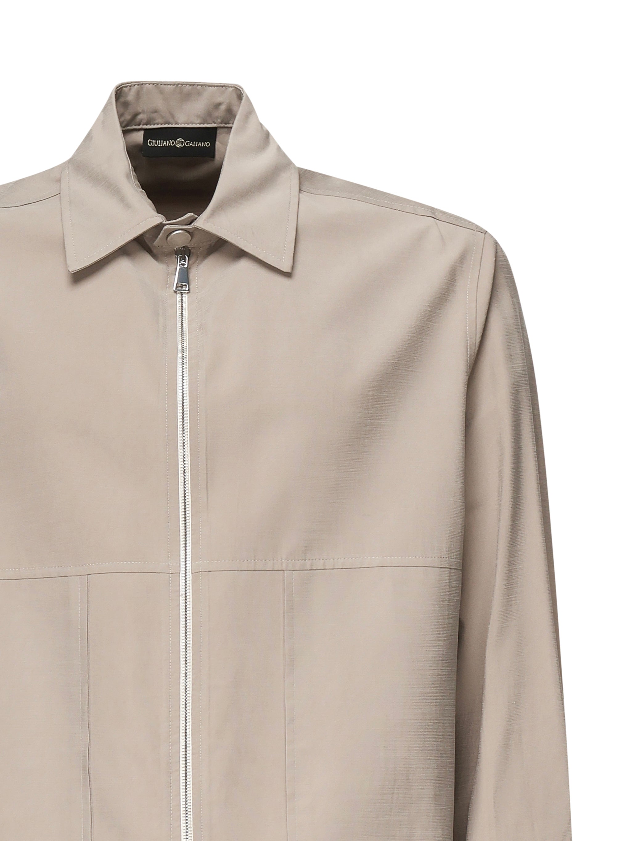 Camicia Horse con zip HORSE BEIGE GIULIANO GALIANO 