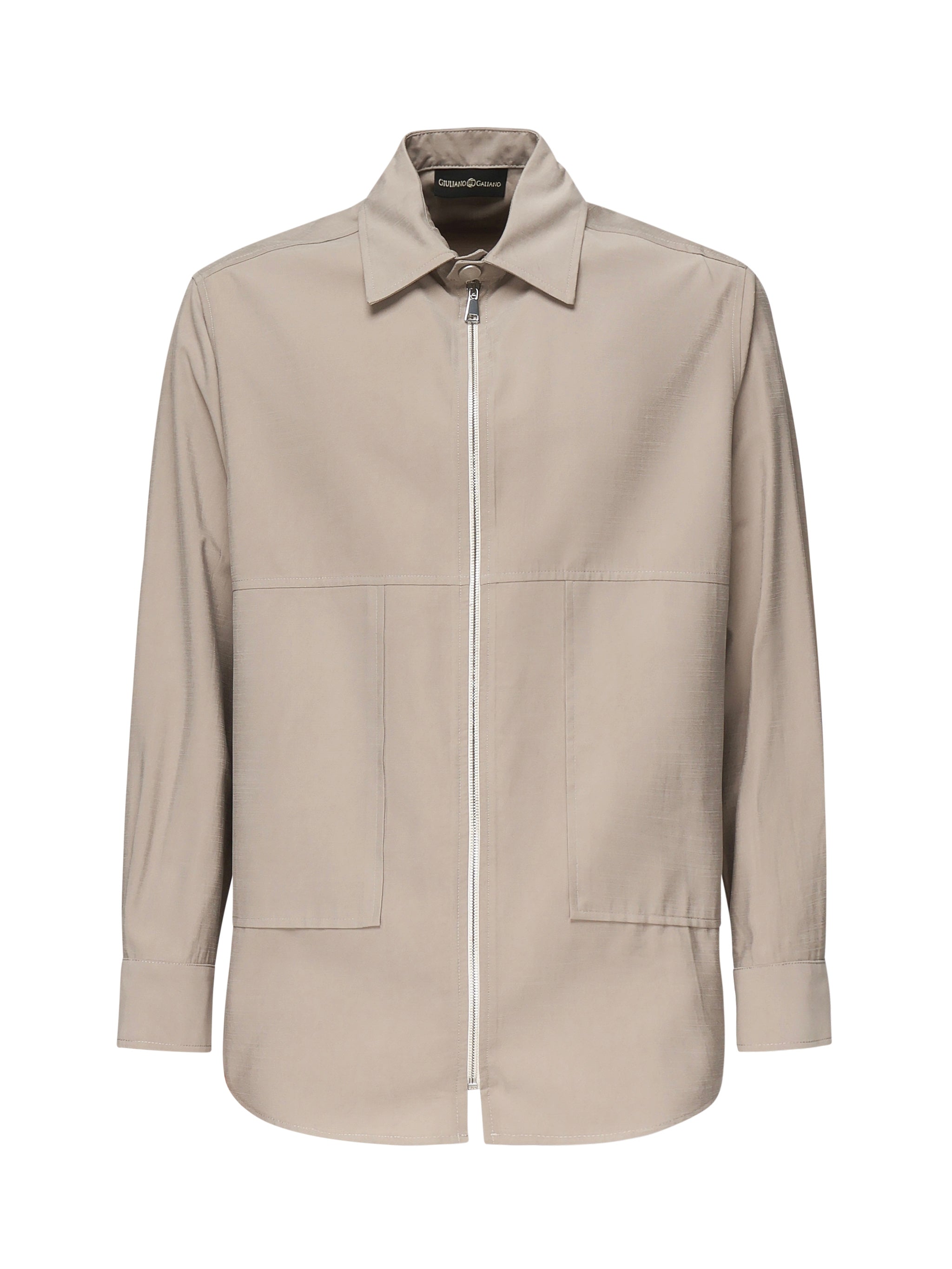 Camicia Horse con zip HORSE BEIGE GIULIANO GALIANO 