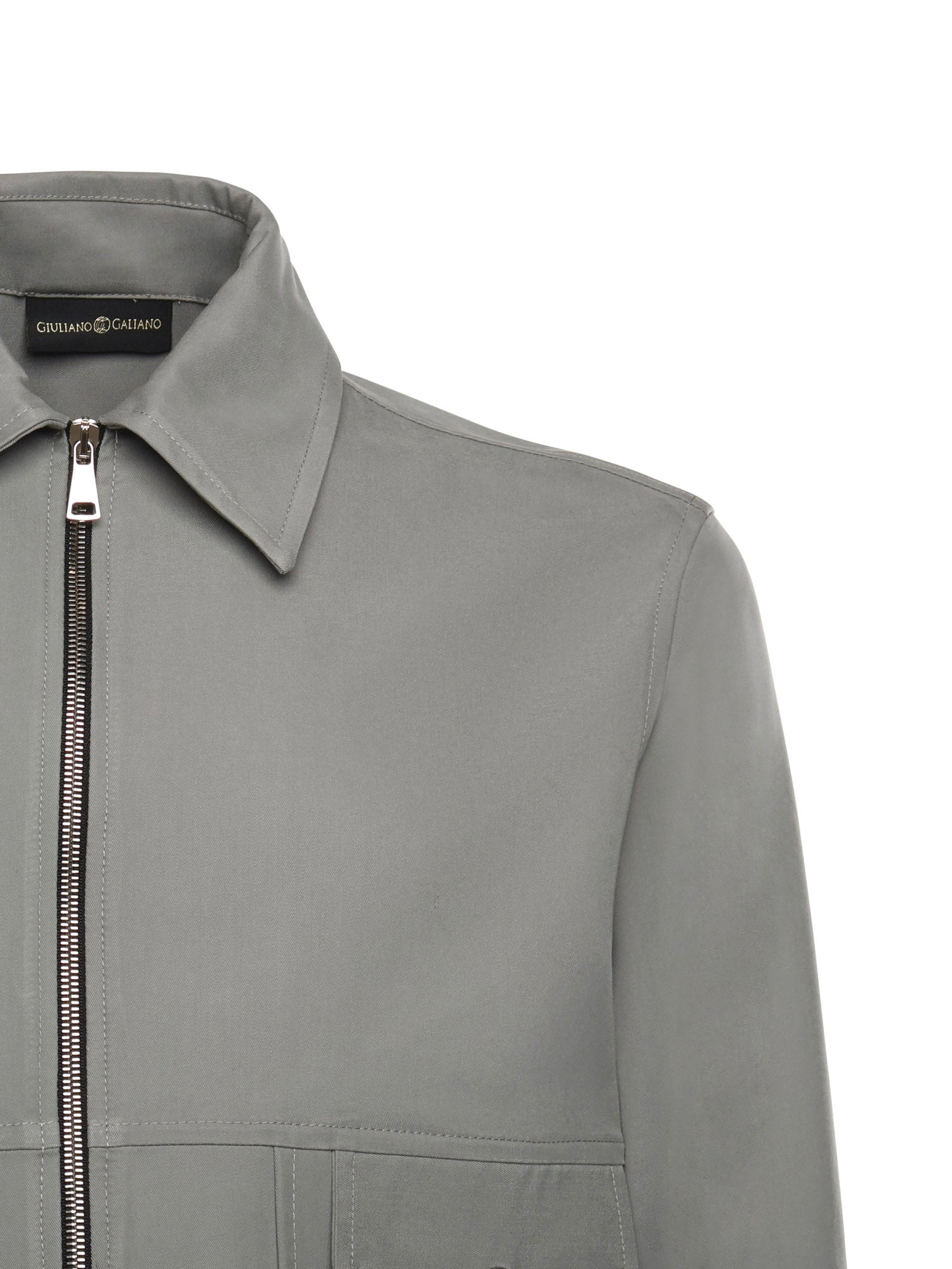 Camicia Keira con zip KEIRA GRIGIO GIULIANO GALIANO 