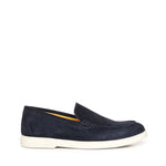 Mocassini Luxe in camoscio LUXE CAMOSCIOBLU GIULIANO GALIANO 