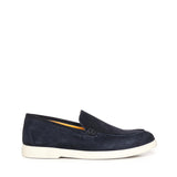 Mocassini Luxe in camoscio LUXE CAMOSCIOBLU GIULIANO GALIANO 