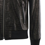 Bomber GoodFellas in pelle MIAMI VICE COCCONERO GIULIANO GALIANO 